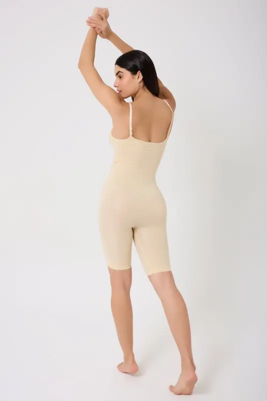 Tüm Vücut Korse Dikişsiz Seamless Kumaş Detay